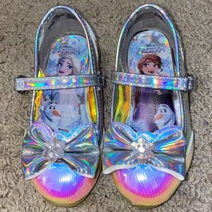 Frozen Toddler Girl Holographic Shoes
